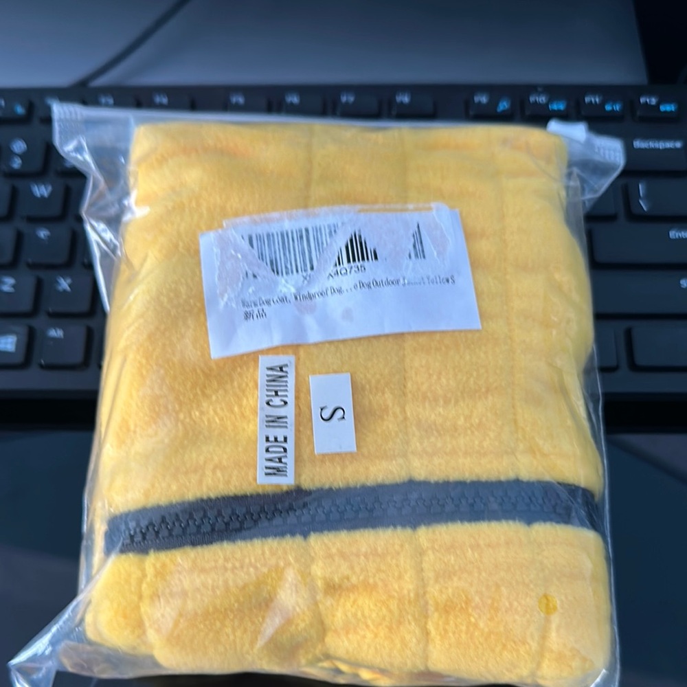 Yellow and Gray Fleece Blanket